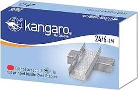Kangaro Stapler Pin (Silver)