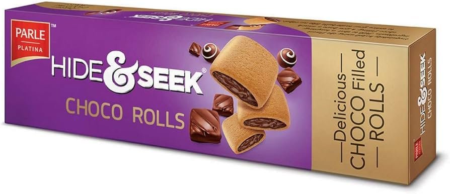 Hide & Seek Choco Rolls Sandwich Cream Biscuits