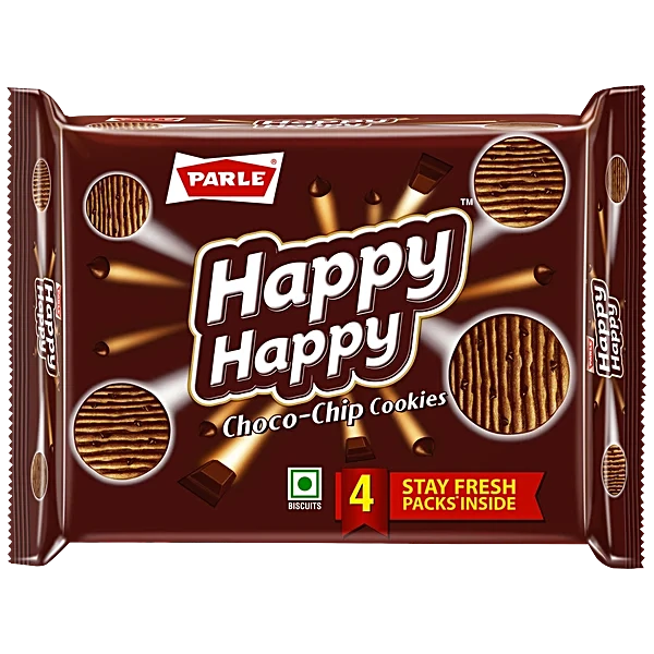 Parle Happy Happy Choco Chip Cookies