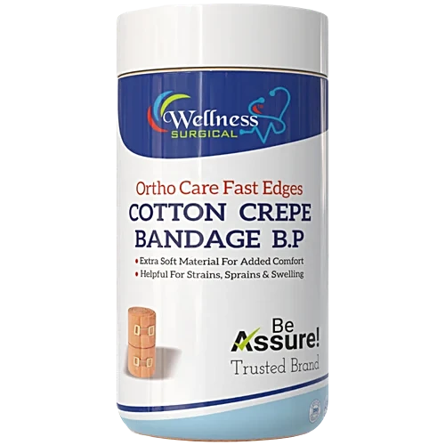 Wellness Surgicals Cotton Crepe Bandage