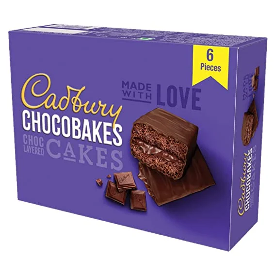 Cadbury Chocobakes Choc Layered Cake (Family Pack)
