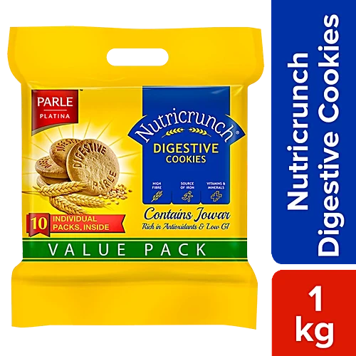 Parle Platina Nutricrunch Classic Digestive Cookies