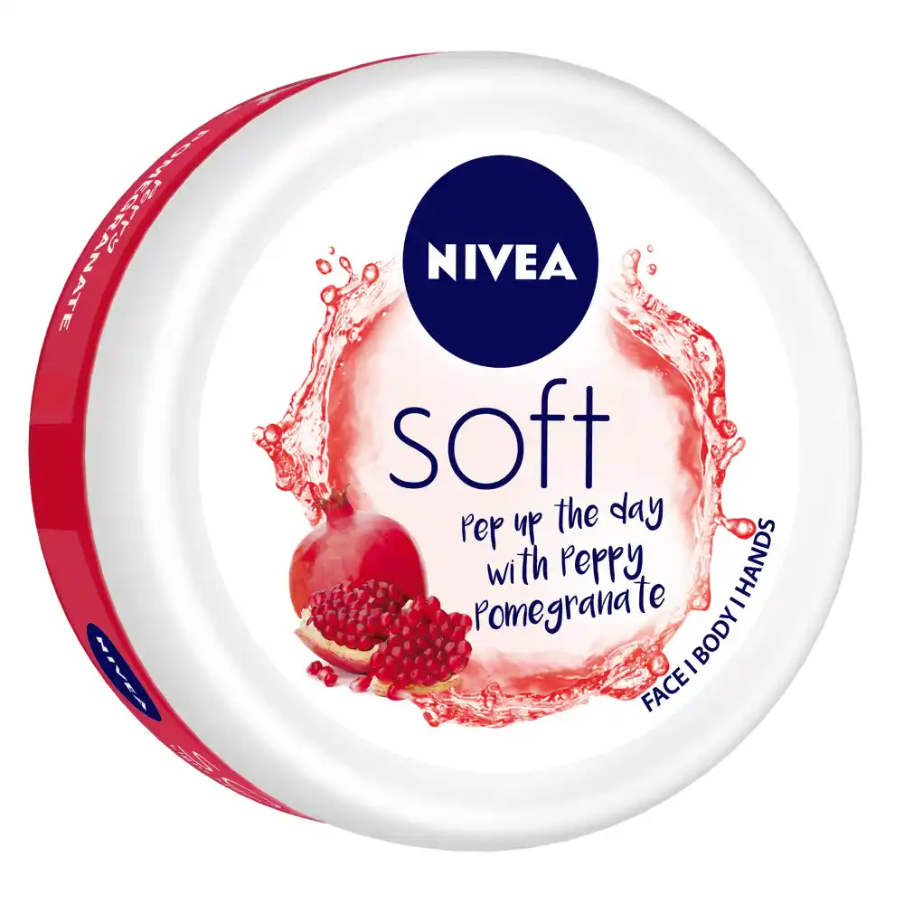 Nivea Soft Light Peppy Pomegranate Moisturizing Cream