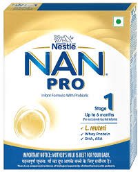 Nestle Nan Pro Stage 1 Up To 6 Months Infant Formula With Probiotic Refill Powder