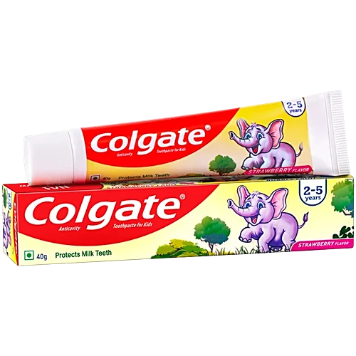 Colgate Kids Toothpaste ((2 - 5 years) - Strawberry Flavor)