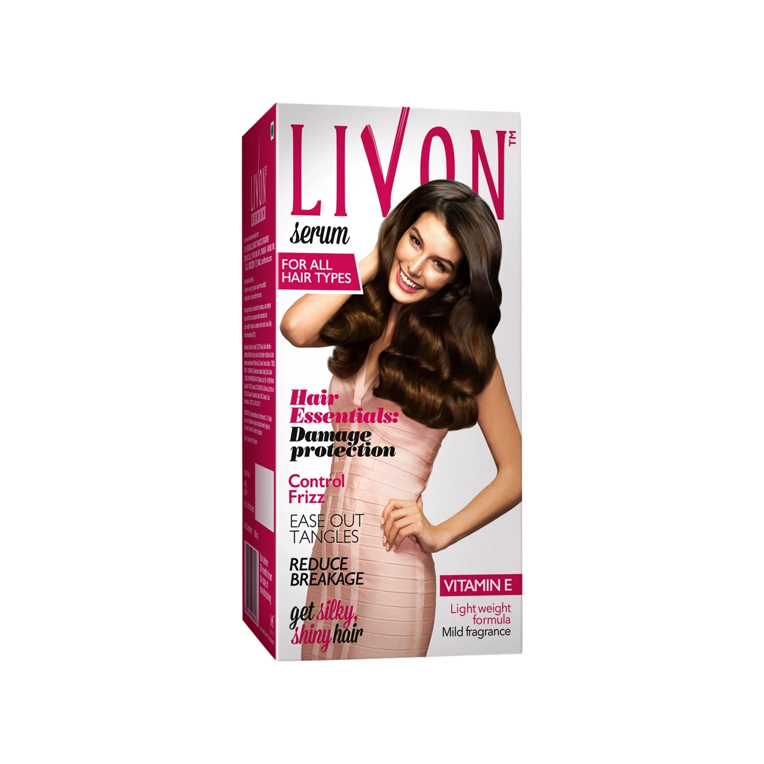 Livon Anti-Frizz Hair Serum (For Rough & Dry Hair)