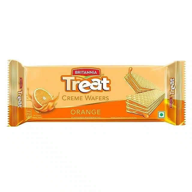 Britannia Treat Creme Orange Wafers