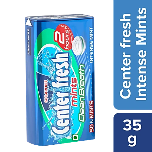 Center Fresh Sugar Free Mint Candy
