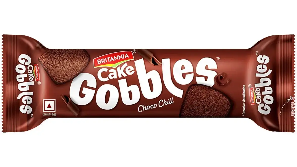 Britannia Gobbles Choco Chill Chocolate Cake