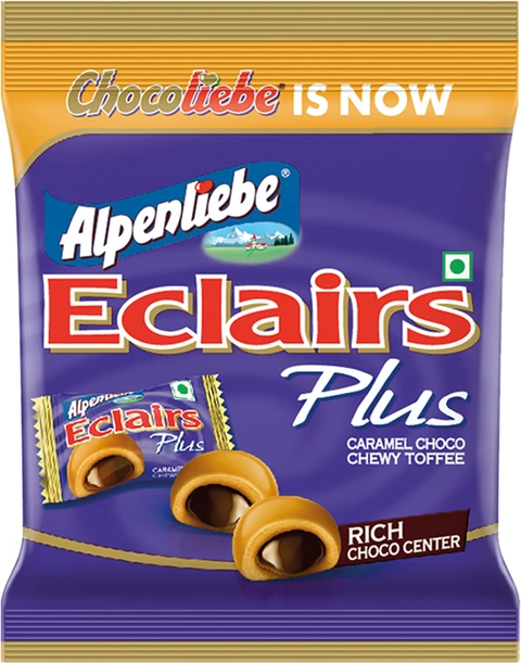 Alpenliebe Eclairs Plus Caramel Candy