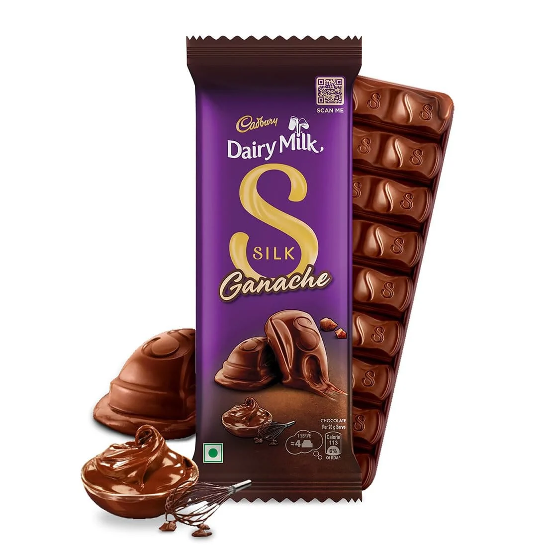 Cadbury Dairy Milk Silk Ganache Chocolate Bar