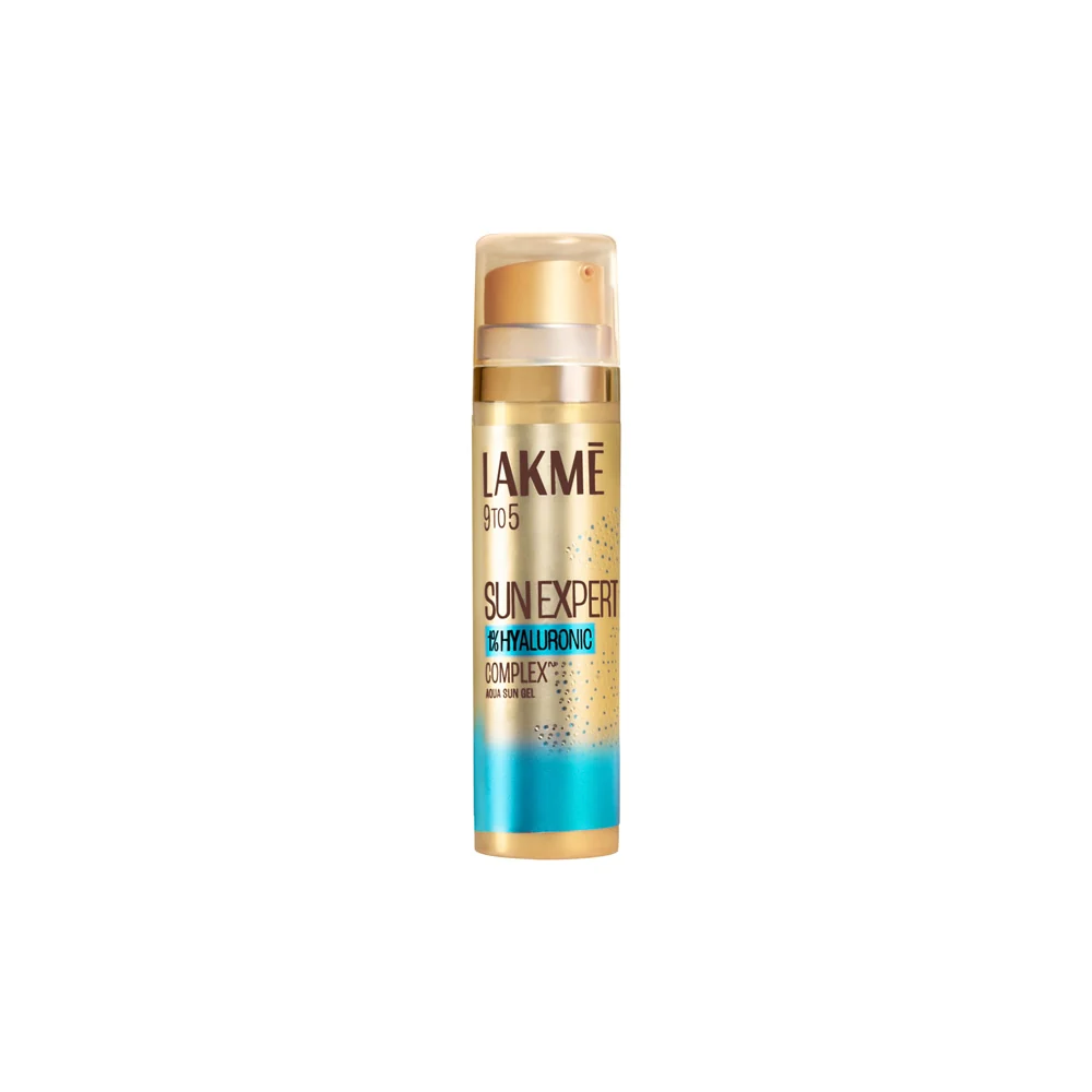 Lakme Sun Expert 1% Hyaluronic Aqua Sunscreen Gel (SPF 50 PA++++)
