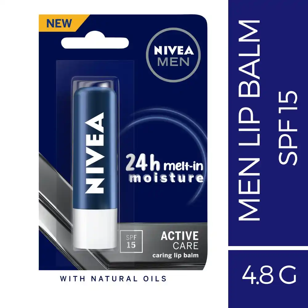Nivea Men Active Care SPF 15 Lip Balm