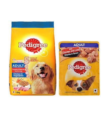 Pedigree Adult Dry Dog Food - Chicken & Vegetable