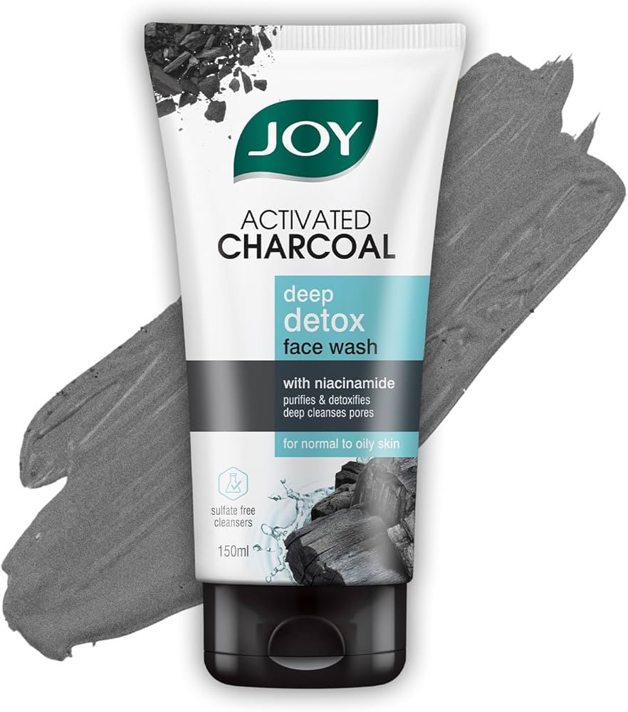 Joy Activated Charcoal Face Wash