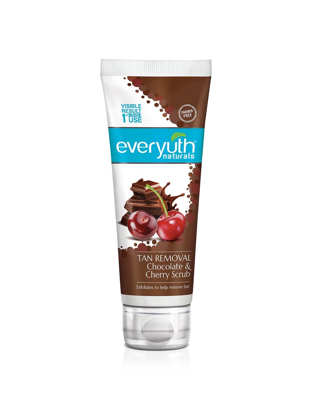 Everyuth Naturals Chocolate and Cherry Tan Removal Scrub
