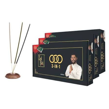 Zed Black 3in1 Gift Box - Monthly Pack Of Incense Sticks