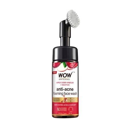 Wow Skin Science Apple Cider Vinegar Foaming Face Wash