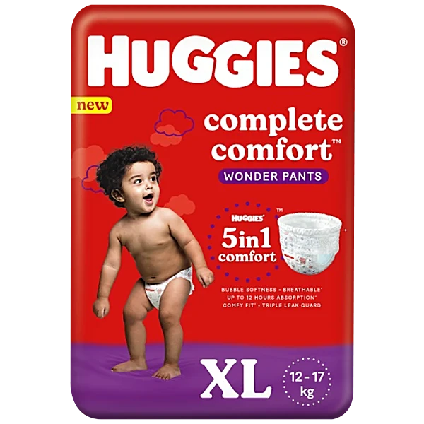 Huggies Wonder Diaper (Pants, XL, 12-17 kg)